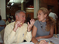 Foto 70.8. Investigadores del ICIC, durante el 6Th YCIC (Rafael Zárate y Raquel Marín)
